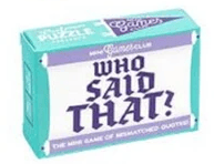 Mini Games Club: Who Said That?
